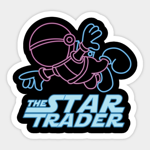 The Star Trader Sticker by riddiols